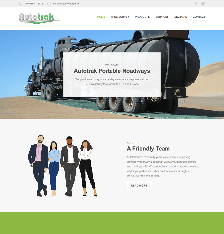 autotrak home page